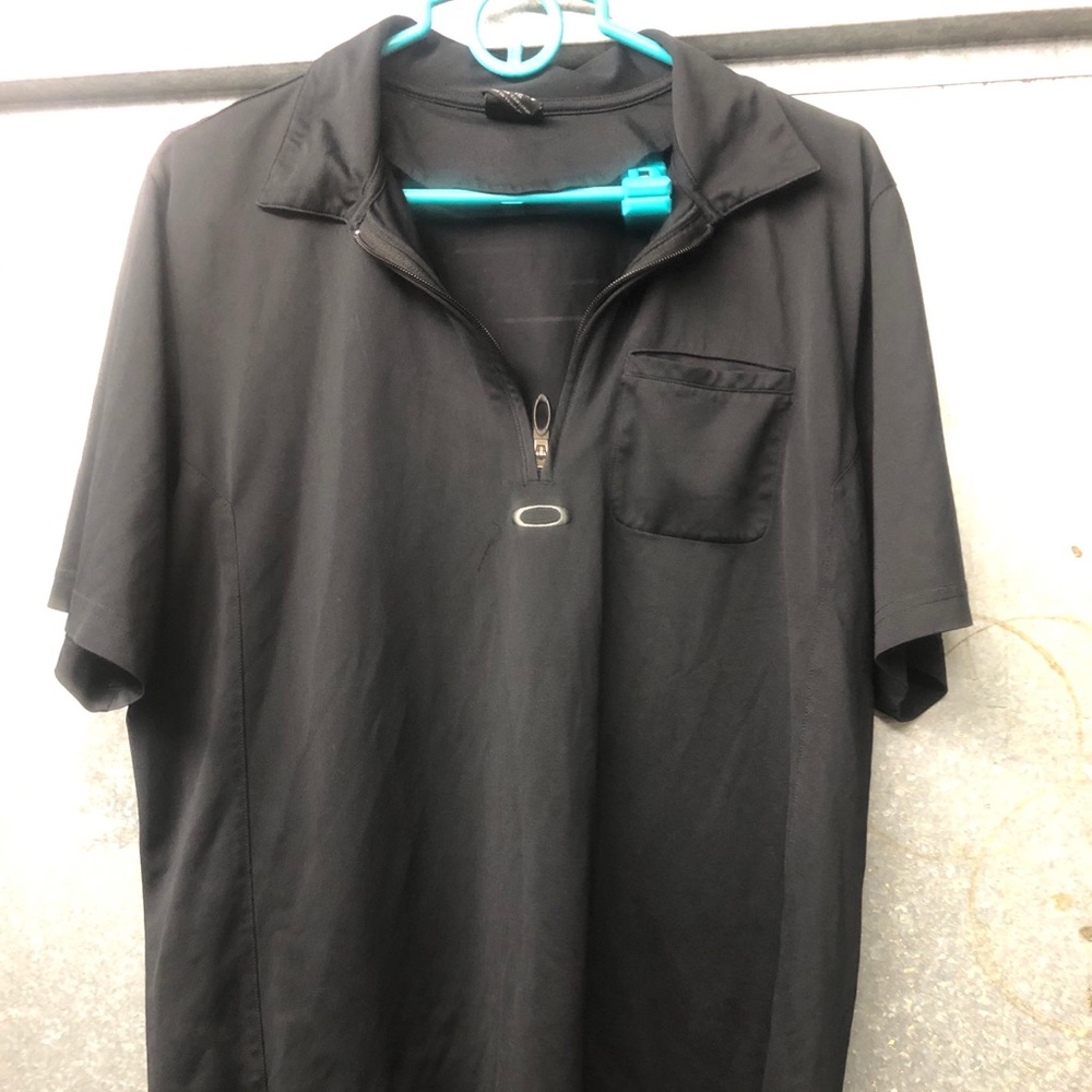 Oakley polo shirt black Sz XL